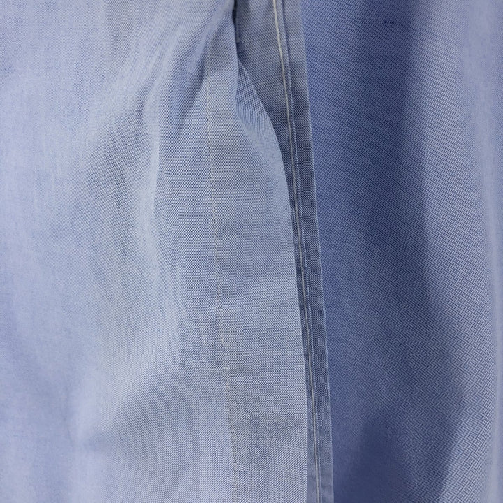Ralph Lauren Classic Fit Long Sleeve Button Down Shirt Men's XL cotton blue type Vintage Second Hand