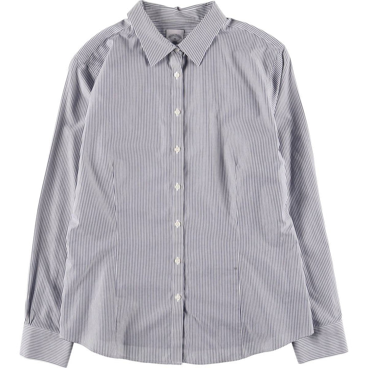 Brooks Brothers 1818 Long Sleeve Cotton Striped Shirt Women's Size L / eaa525705