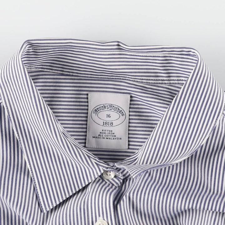 Brooks Brothers 1818 Long Sleeve Cotton Striped Shirt Women's Size L / eaa525705