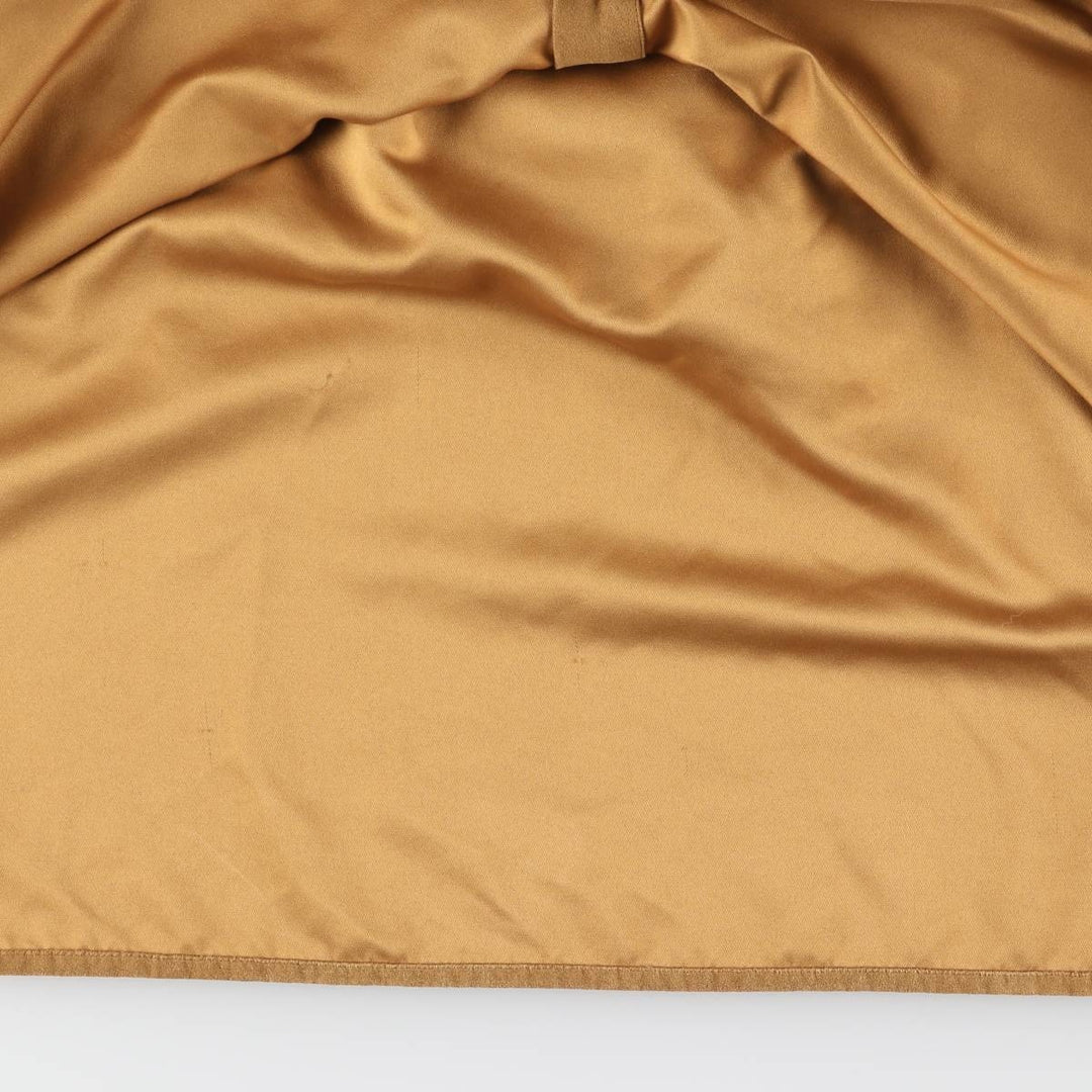 WHITE STAG Long Sleeve Faux Suede Shirt, Women's, Size XL polyester Beige type Vintage Second Hand