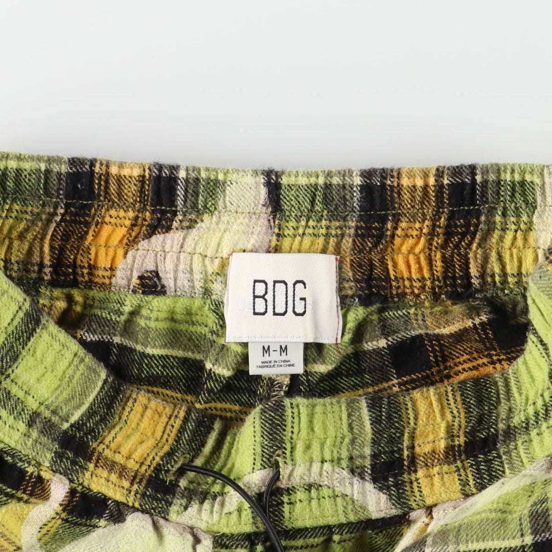 BDG tartan check cargo pants, pajama pants, easy pants, women's size M /eaa525746