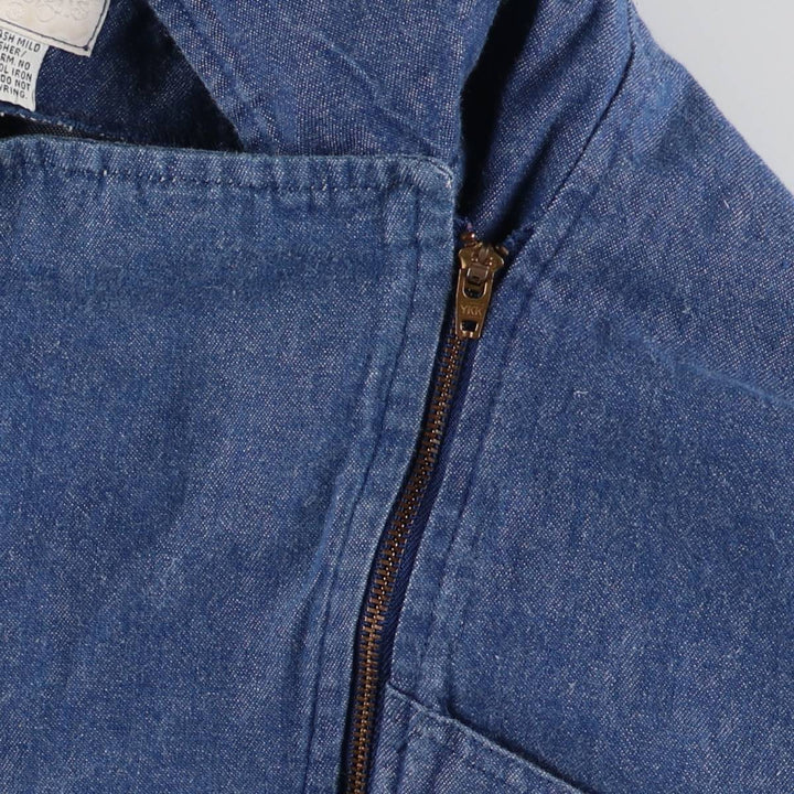 80s~ Bardinella Designs Bat-dyed Denim Double Rider Jacket Women's M Size Vintage /eaa525752