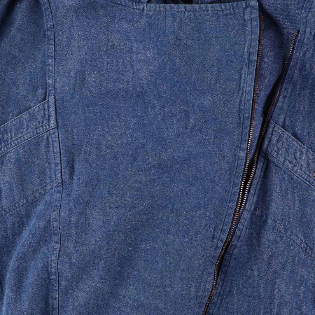 80s~ Bardinella Designs Bat-dyed Denim Double Rider Jacket Women's M Size Vintage /eaa525752