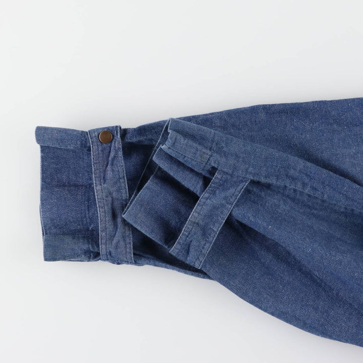 80s~ Bardinella Designs Bat-dyed Denim Double Rider Jacket Women's M Size Vintage /eaa525752