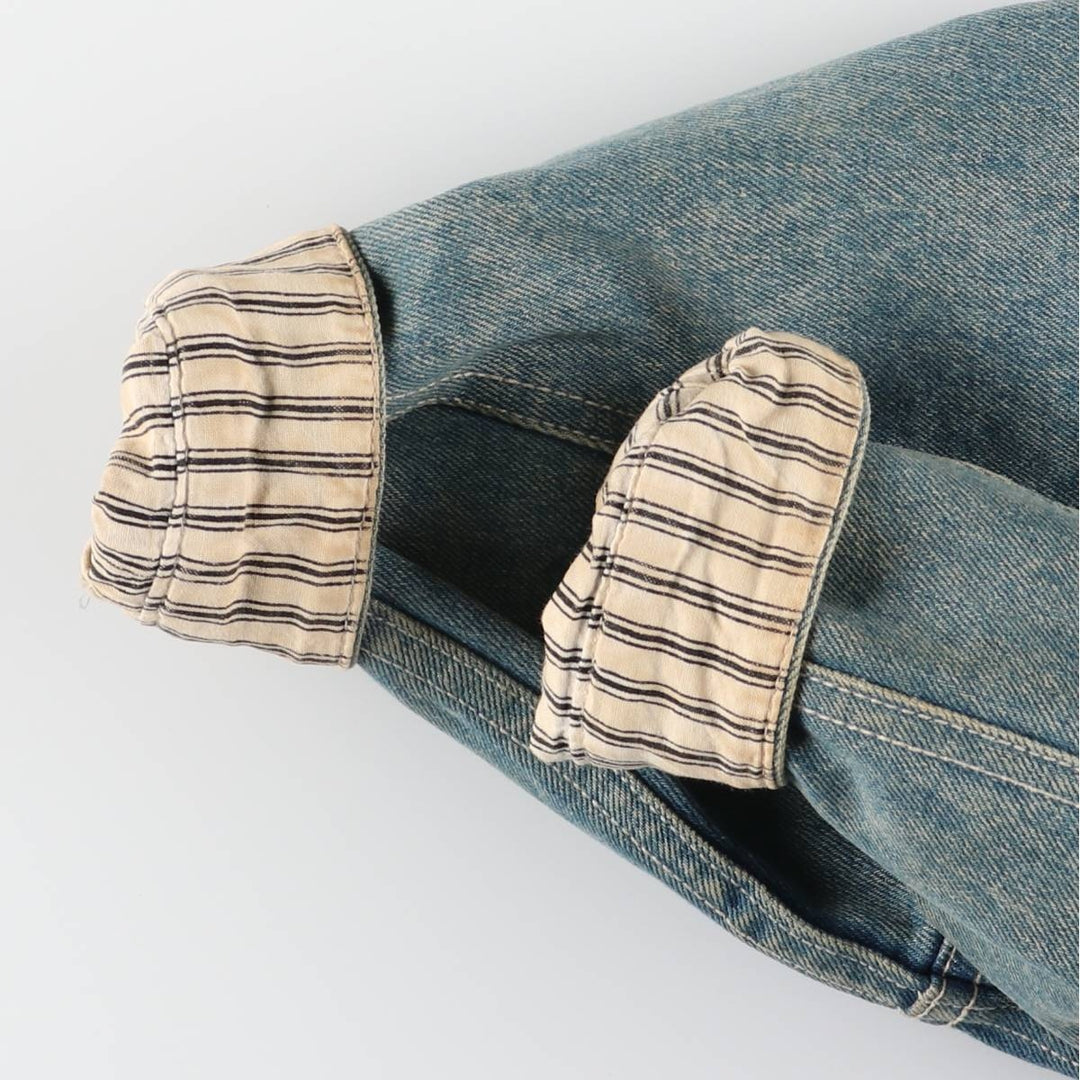 90'S Get Used By Elie Fringe Denim Jacket, Women's Size Small, Vintage cotton blue type Vintage Second Hand