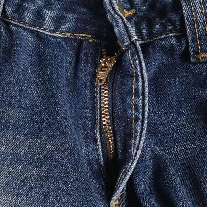 Lee flare cut denim pants for women, size L (w30) cotton blue type Vintage Second Hand