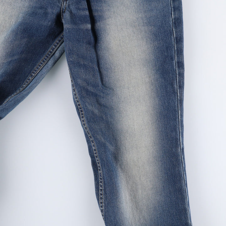 Lee flare cut denim pants for women, size L (w30) cotton blue type Vintage Second Hand