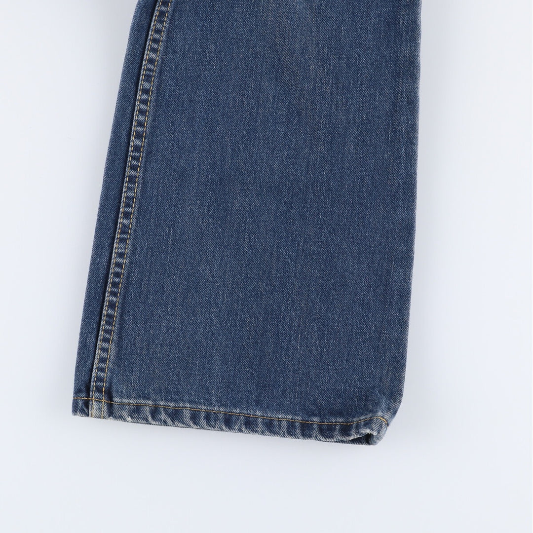Lee flare cut denim pants for women, size L (w30) cotton blue type Vintage Second Hand