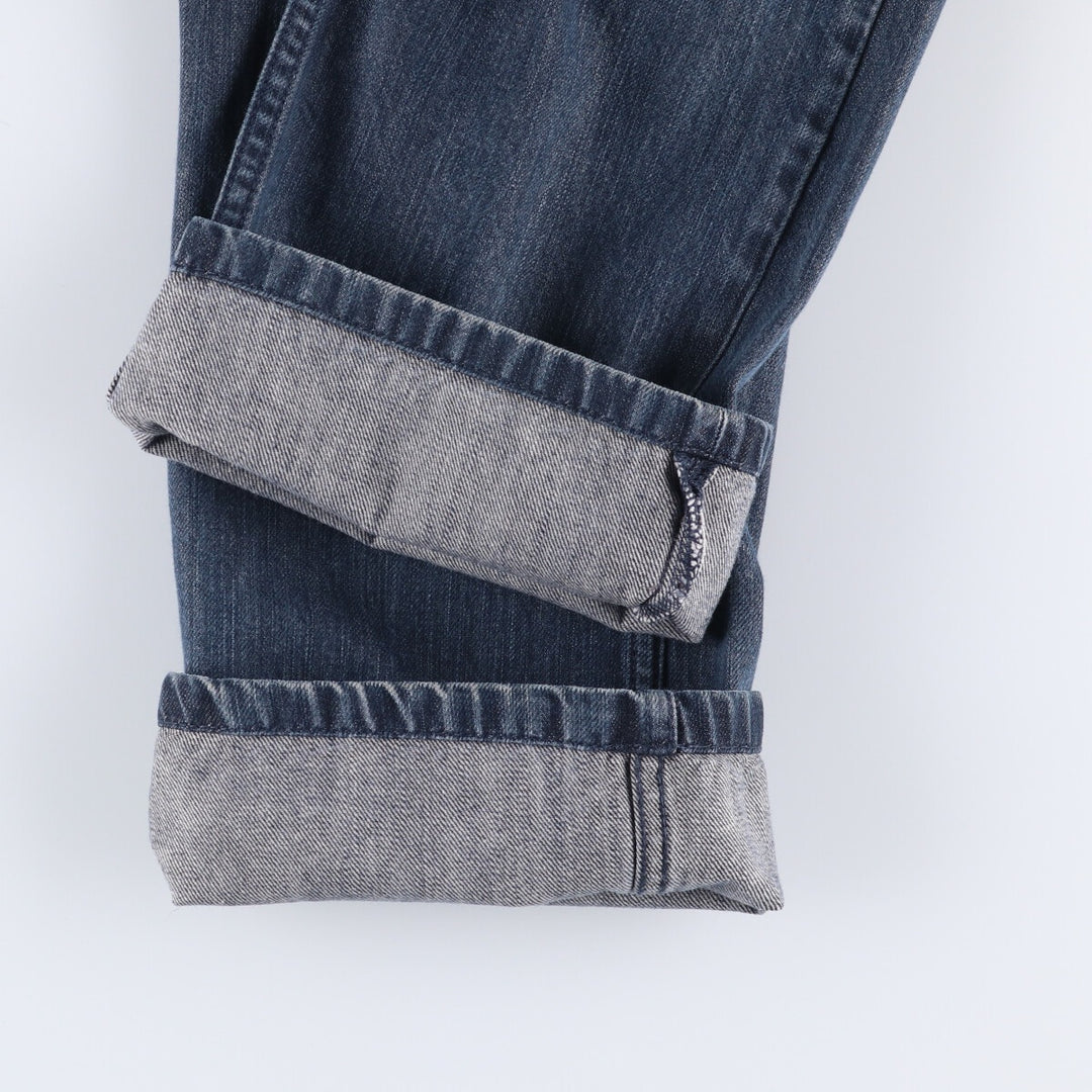 Ralph Lauren POLO RALPH LAUREN CLASSIC FIT straight denim pants women's XL (w32) equivalent unclear blue type Vintage Second Hand