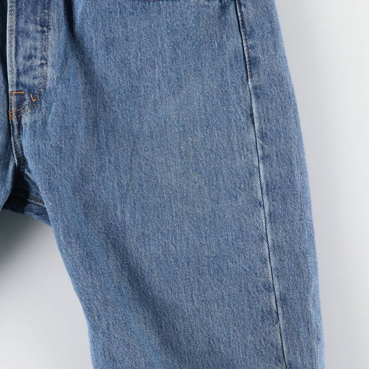 Levi's 501 straight denim pants for men, size W34 cotton Blue type light blue Vintage Second Hand