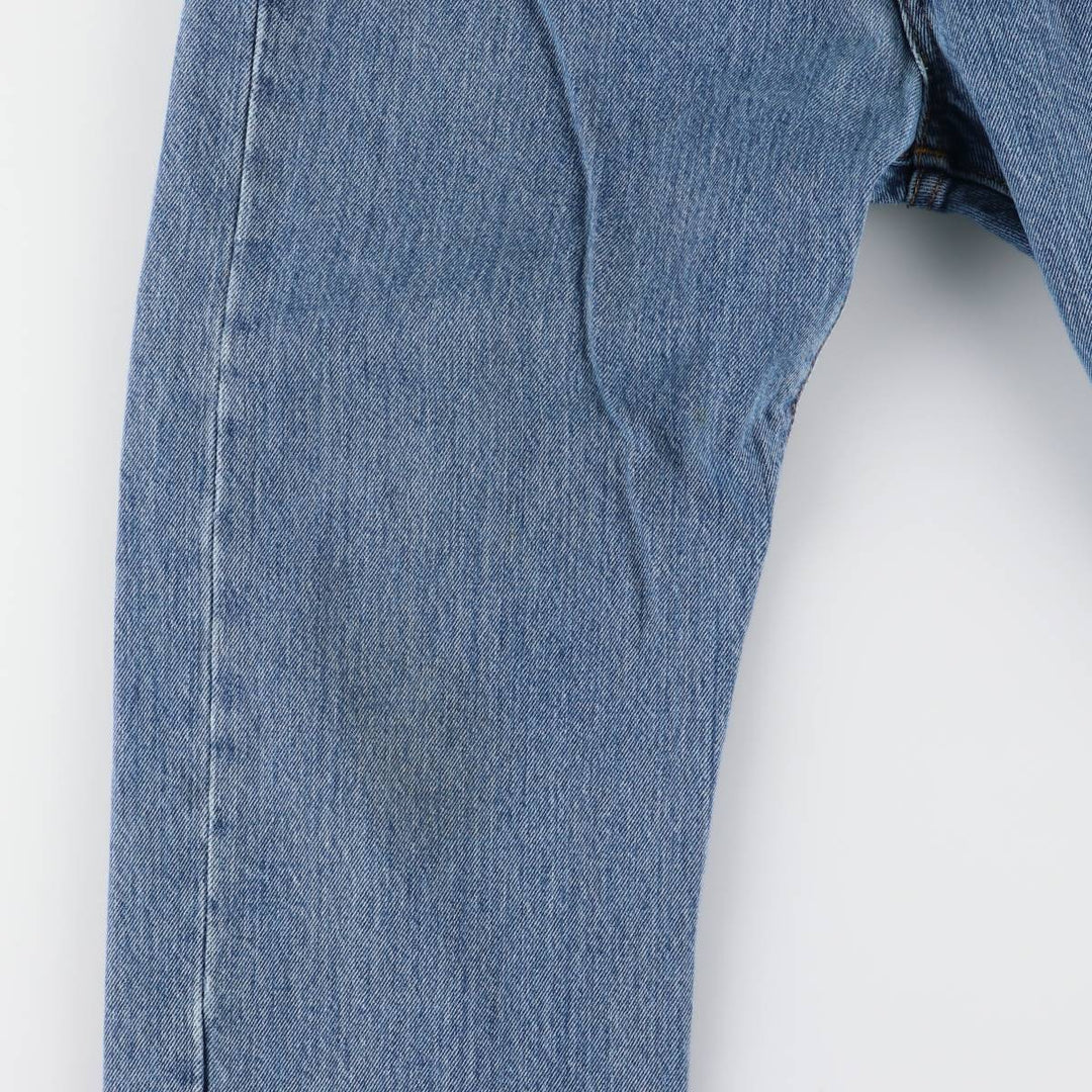 Levi's 501 straight denim pants for men, size W34 cotton Blue type light blue Vintage Second Hand