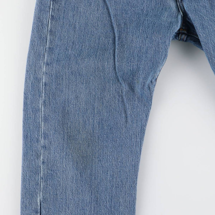 Levi's 501 straight denim pants for men, size W34 cotton Blue type light blue Vintage Second Hand