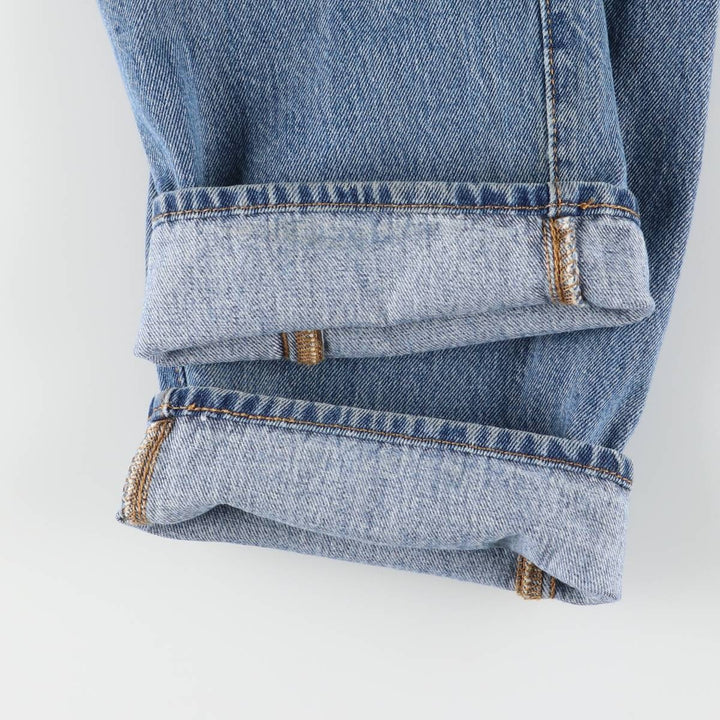 Levi's 501 straight denim pants for men, size W34 cotton Blue type light blue Vintage Second Hand