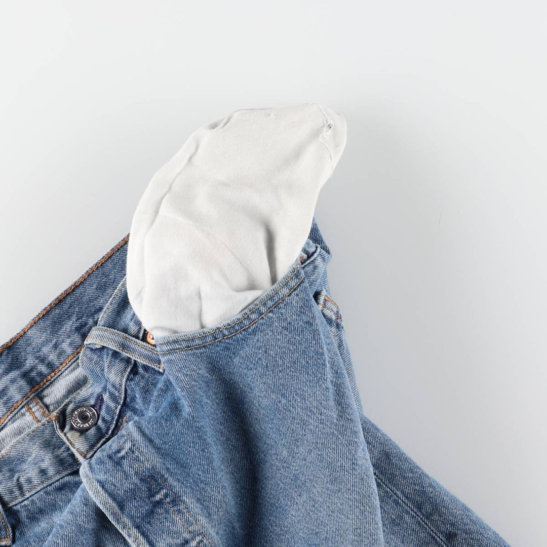 Levi's 501 straight denim pants for men, size W34 cotton Blue type light blue Vintage Second Hand