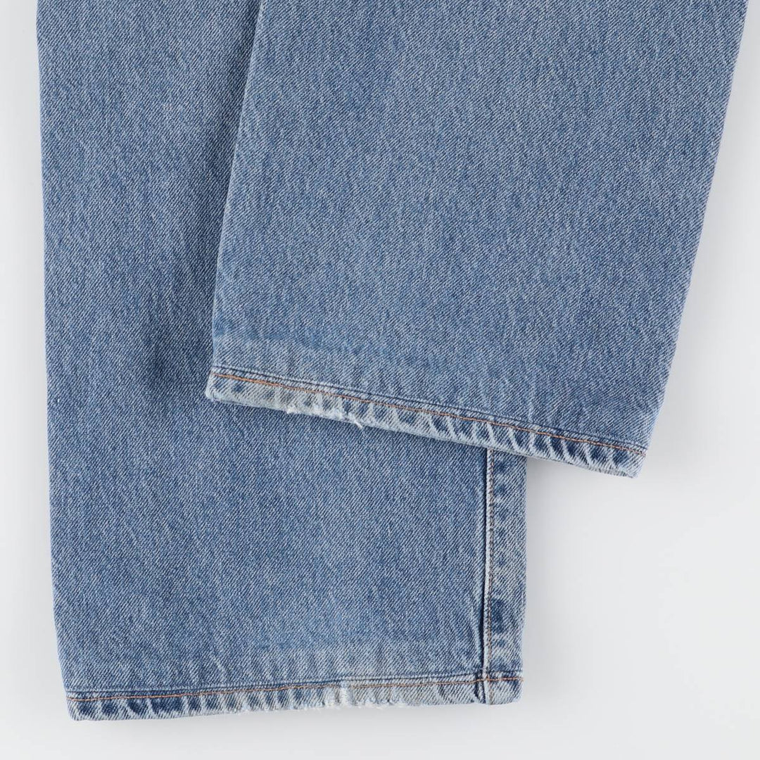 Levi's 501 straight denim pants for men, size W34 cotton Blue type light blue Vintage Second Hand