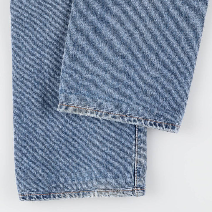 Levi's 501 straight denim pants for men, size W34 cotton Blue type light blue Vintage Second Hand