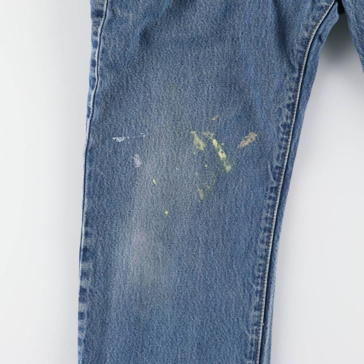 00'S Levi's 501 straight denim pants for men, size W33 cotton Blue type light blue Vintage Second Hand