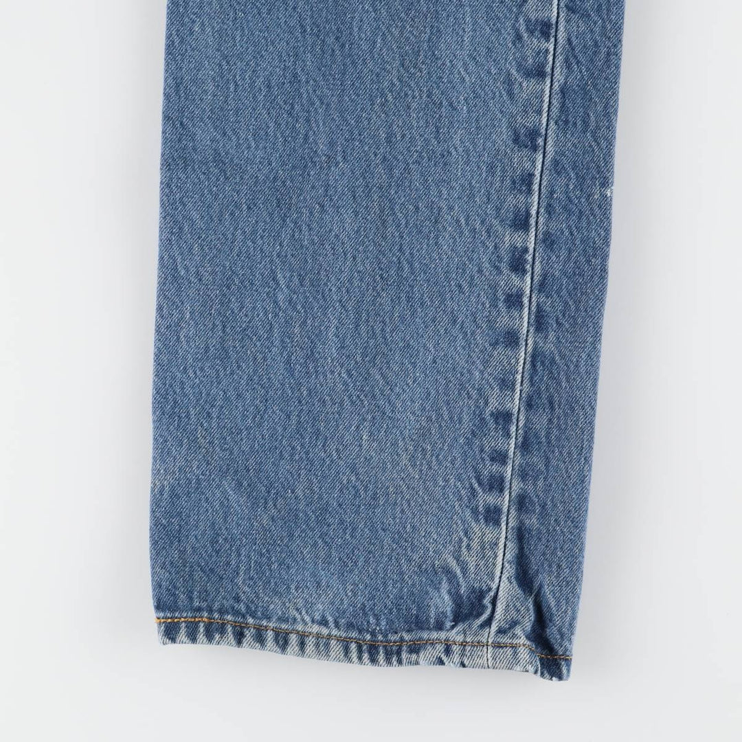 00'S Levi's 501 straight denim pants for men, size W33 cotton Blue type light blue Vintage Second Hand