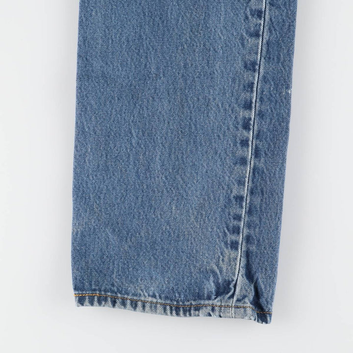00'S Levi's 501 straight denim pants for men, size W33 cotton Blue type light blue Vintage Second Hand