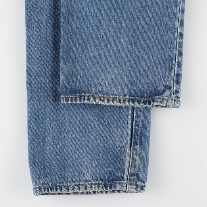 00'S Levi's 501 straight denim pants for men, size W33 cotton Blue type light blue Vintage Second Hand