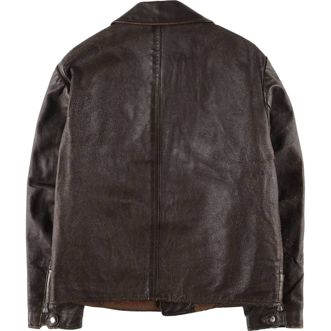 Special price for a 40s-50'S vintage leather blouson, size L for men /eaa525825