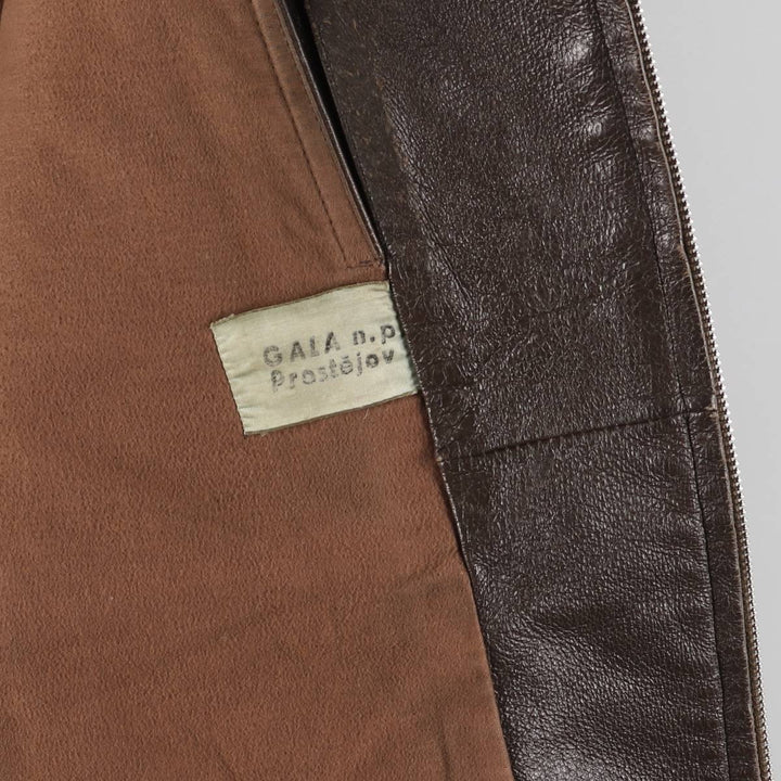 Special price for a 40s-50'S vintage leather blouson, size L for men /eaa525825