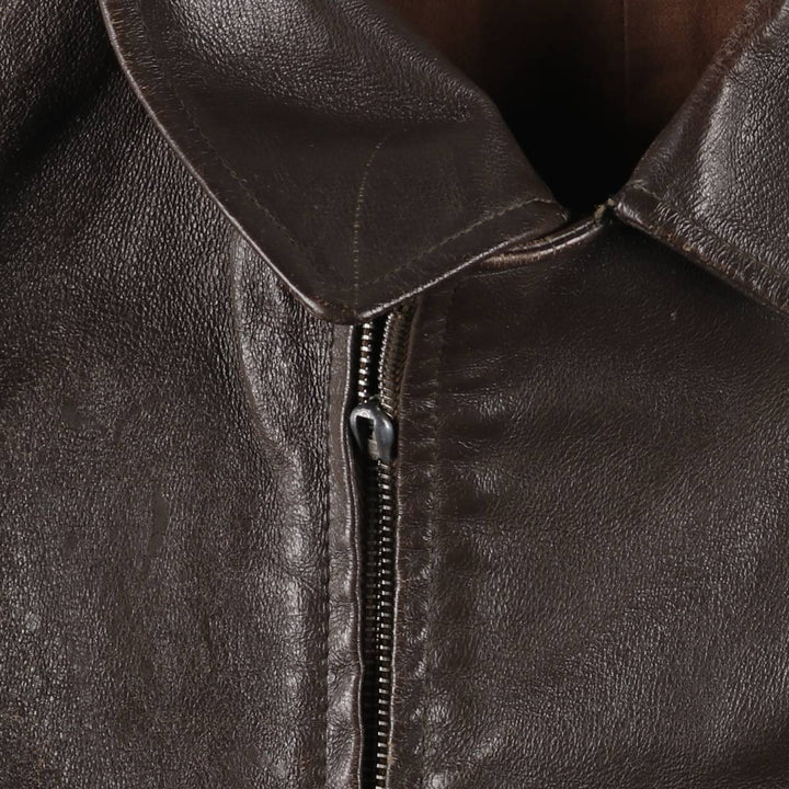 Special price for a 40s-50'S vintage leather blouson, size L for men /eaa525825