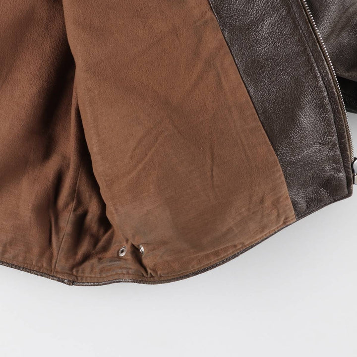 Special price for a 40s-50'S vintage leather blouson, size L for men /eaa525825