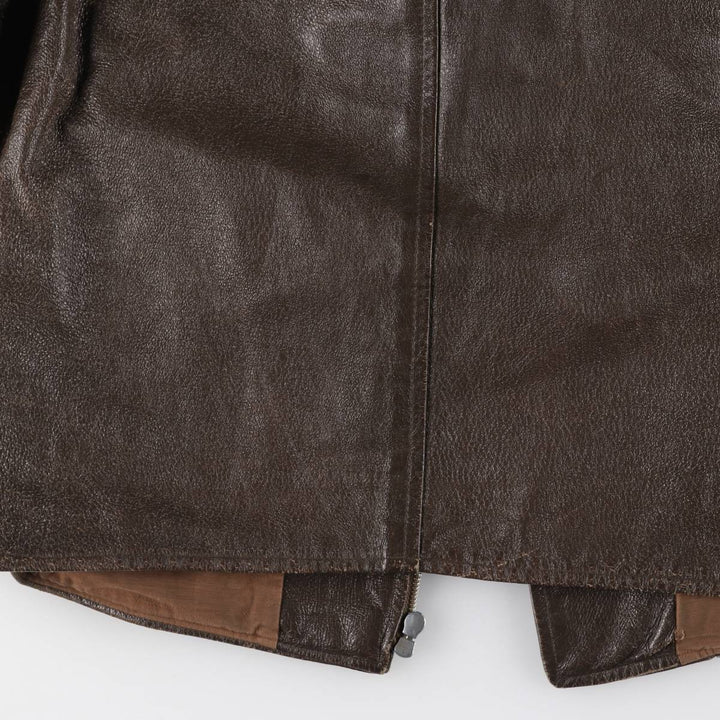 Special price for a 40s-50'S vintage leather blouson, size L for men /eaa525825