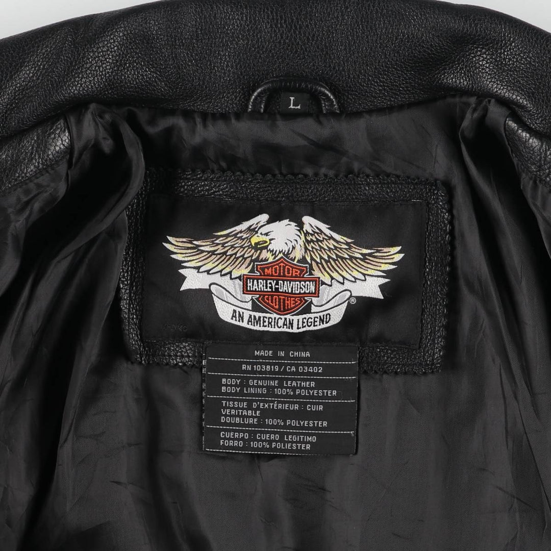 Harley-Davidson Single Riders Jacket Men's L size / eaa525826