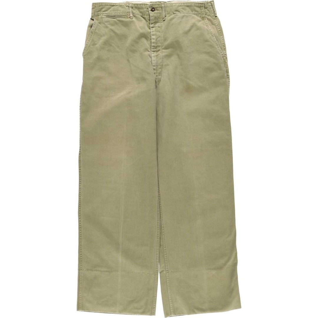 1980s~ US military genuine military chino pants made in USA men's w32 equivalent vintage /eaa525829