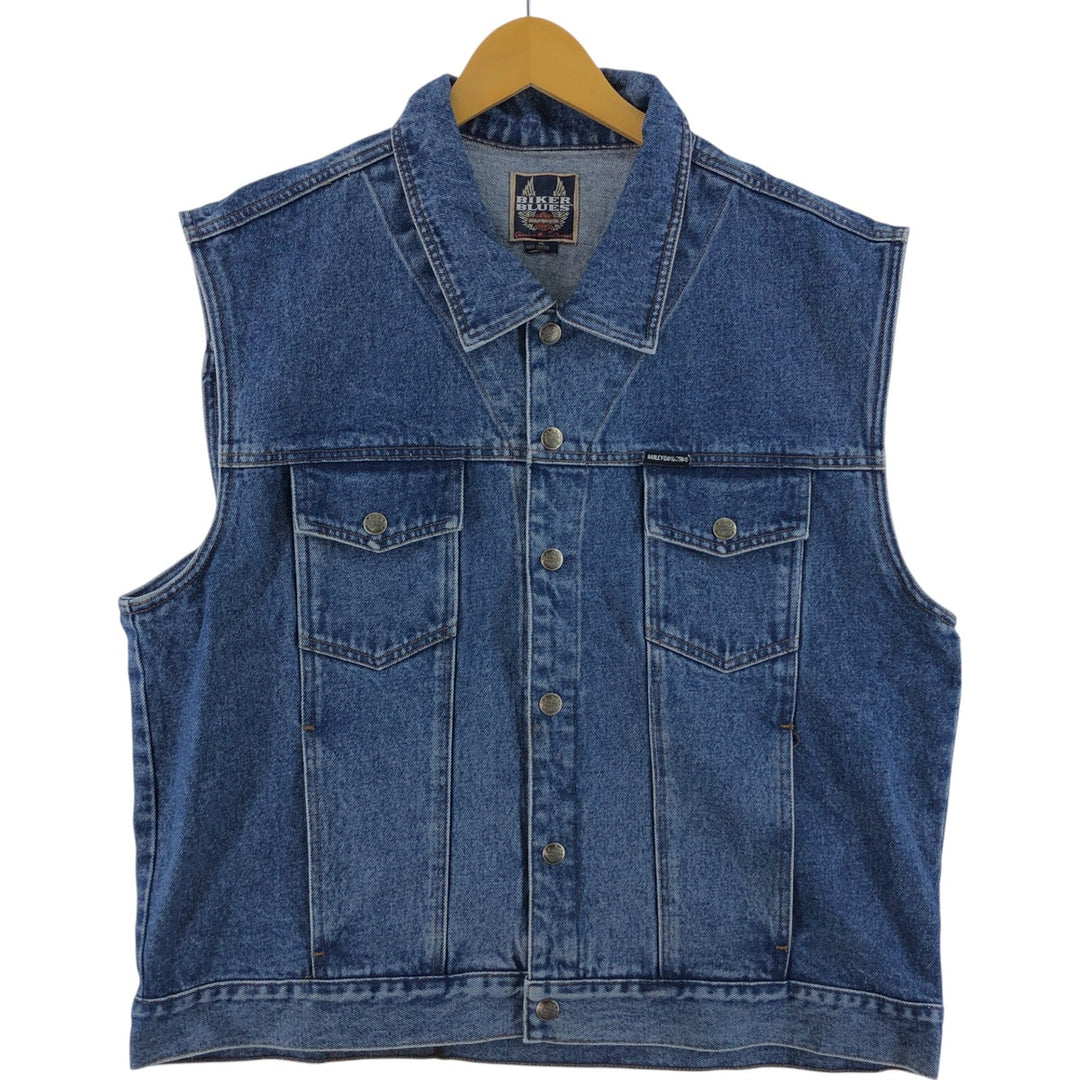Harley-Davidson denim vest, men's equivalent to XL / eaa525884