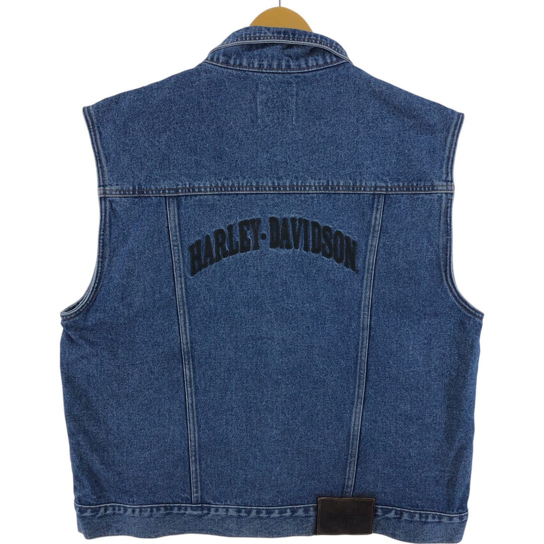 Harley-Davidson denim vest, men's equivalent to XL / eaa525884