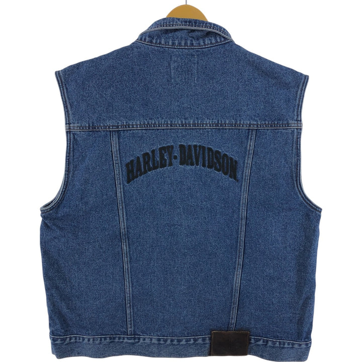 Harley-Davidson denim vest, men's equivalent to XL / eaa525884