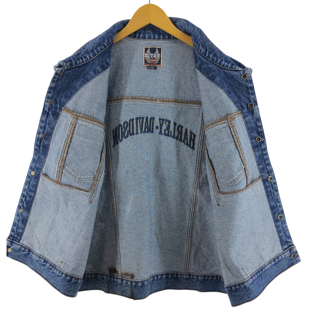 Harley-Davidson denim vest, men's equivalent to XL / eaa525884