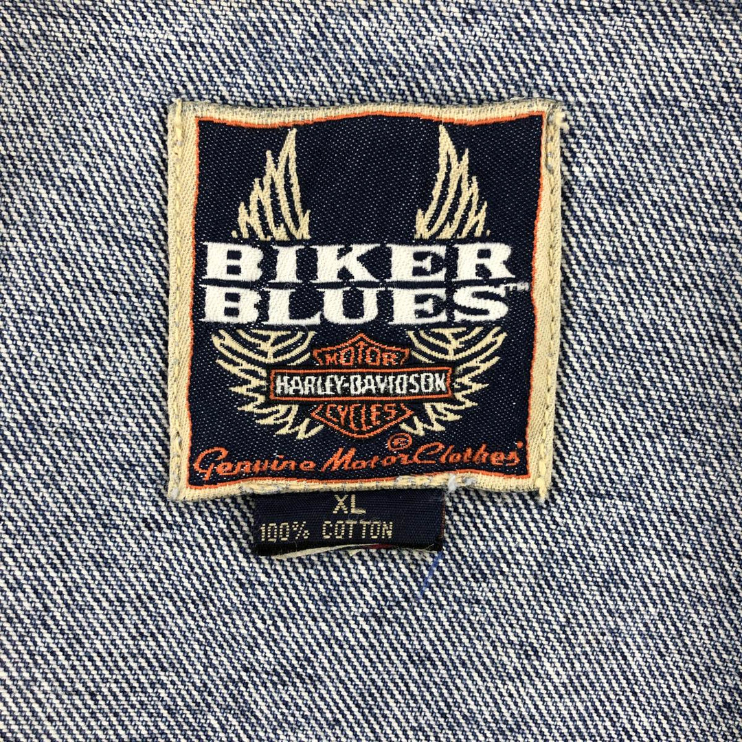Harley-Davidson denim vest, men's equivalent to XL / eaa525884