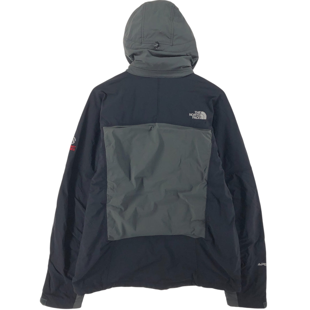 00'S The North Face Summit Series APEX Hooded Softshell Jacket Men's L size Nylon gray type Vintage Second Hand