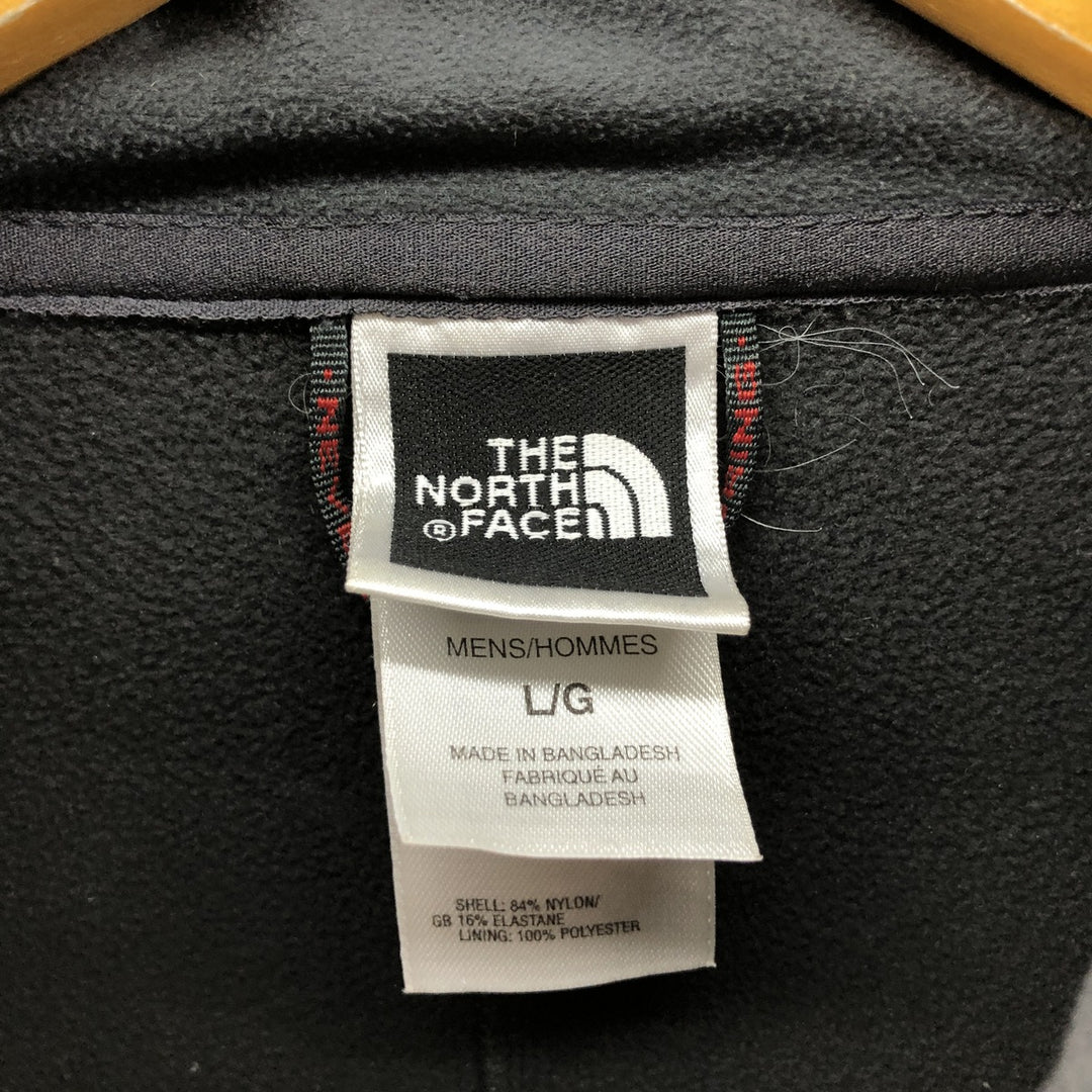 00'S The North Face Summit Series APEX Hooded Softshell Jacket Men's L size Nylon gray type Vintage Second Hand