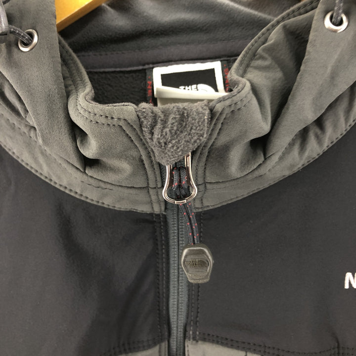 00'S The North Face Summit Series APEX Hooded Softshell Jacket Men's L size Nylon gray type Vintage Second Hand