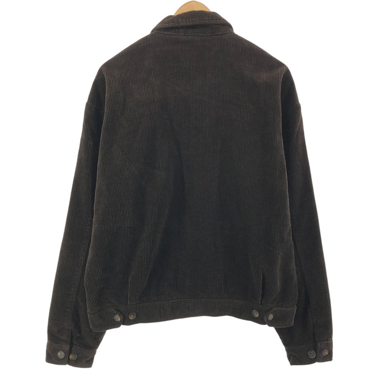 Ralph Lauren POLO by Ralph Lauren Corduroy Swing Top Sports Jacket Men's L size cotton brown type Vintage Second Hand