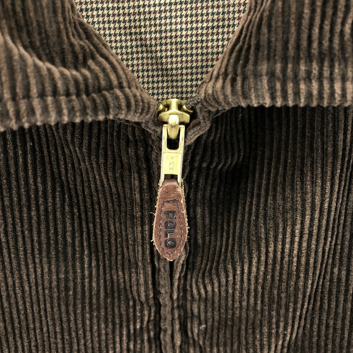 Ralph Lauren POLO by Ralph Lauren Corduroy Swing Top Sports Jacket Men's L size cotton brown type Vintage Second Hand