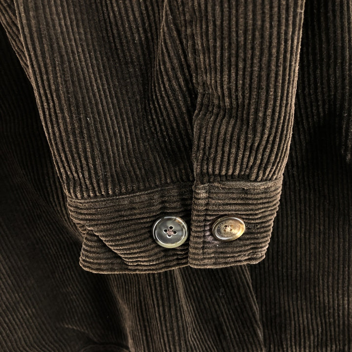 Ralph Lauren POLO by Ralph Lauren Corduroy Swing Top Sports Jacket Men's L size cotton brown type Vintage Second Hand