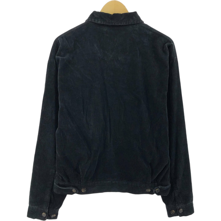 Ralph Lauren POLO by Ralph Lauren Corduroy Swing Top Sports Jacket Men's M cotton black type Vintage Second Hand