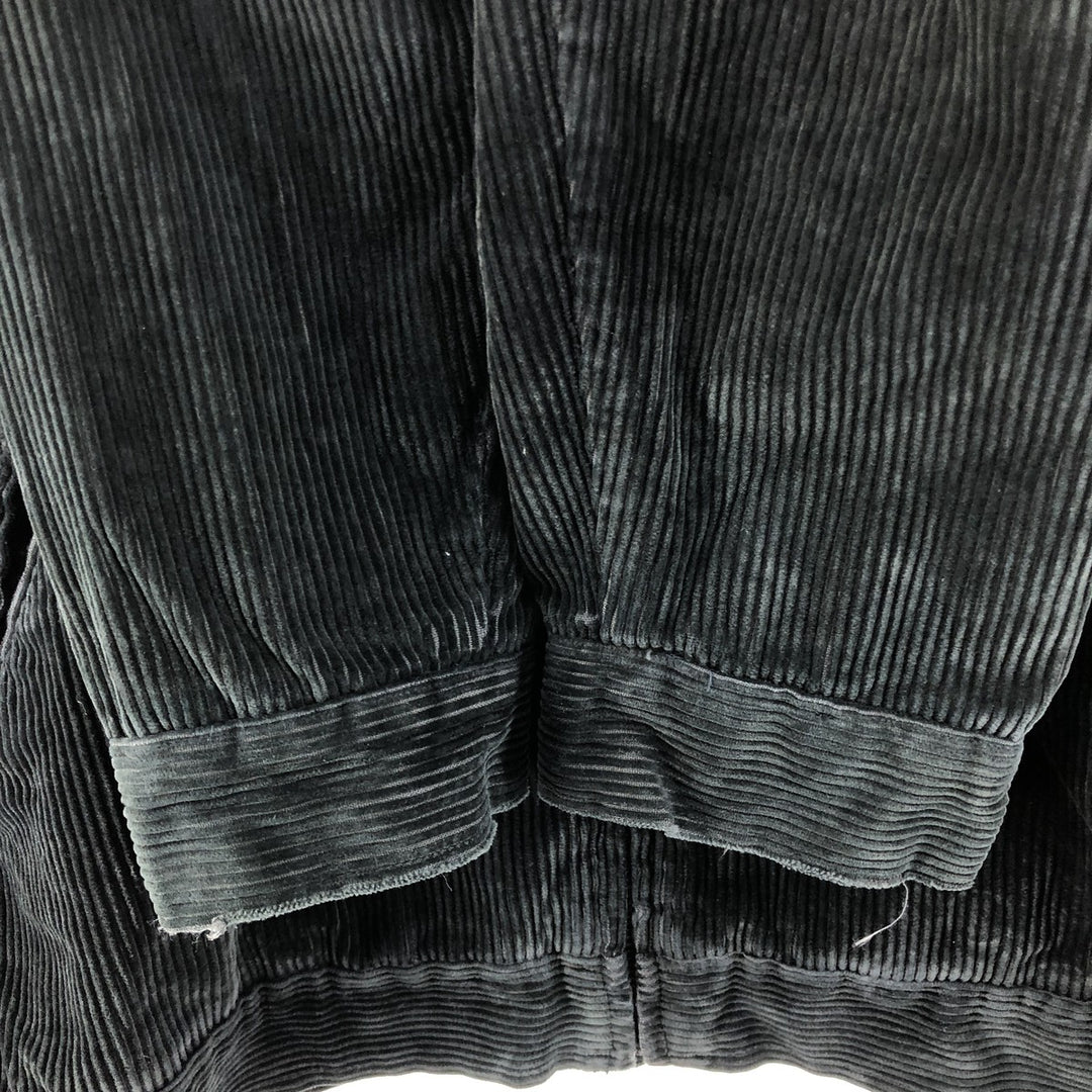 Ralph Lauren POLO by Ralph Lauren Corduroy Swing Top Sports Jacket Men's M cotton black type Vintage Second Hand