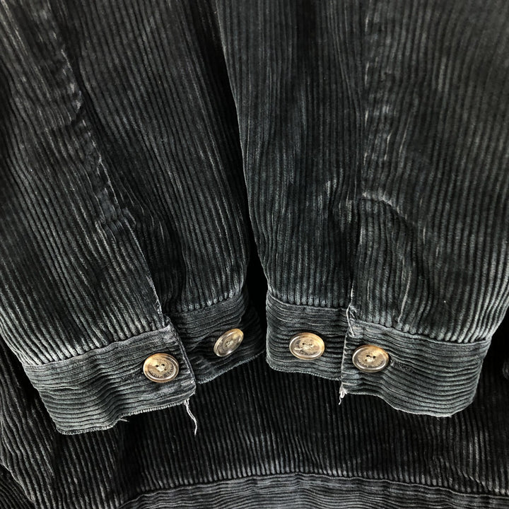 Ralph Lauren POLO by Ralph Lauren Corduroy Swing Top Sports Jacket Men's M cotton black type Vintage Second Hand