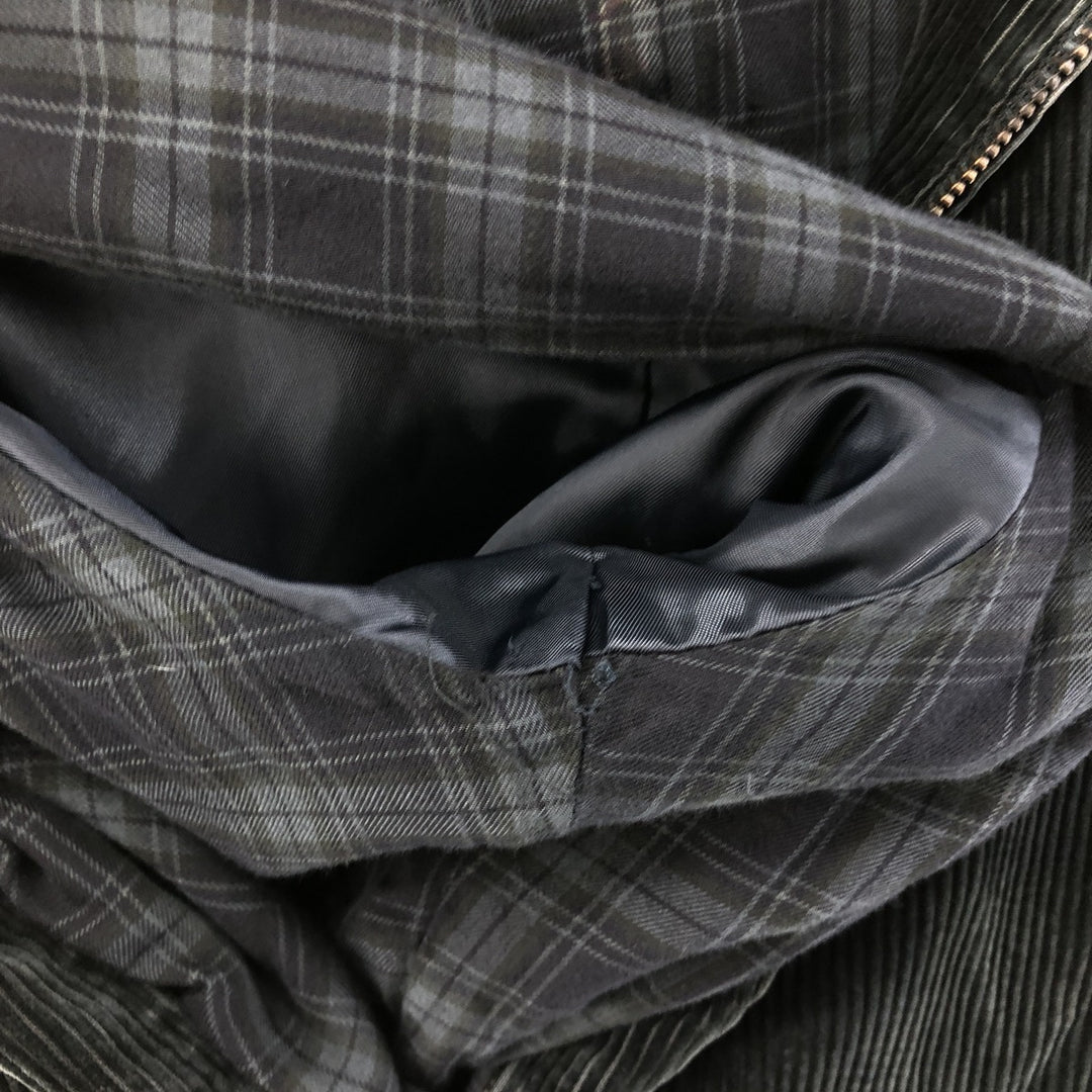 Ralph Lauren POLO by Ralph Lauren Corduroy Swing Top Sports Jacket Men's M cotton black type Vintage Second Hand