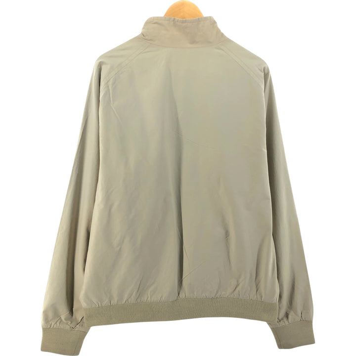 Tommy Hilfiger Swing Top Sports Jacket Men's Size L cotton Beige type Vintage Second Hand
