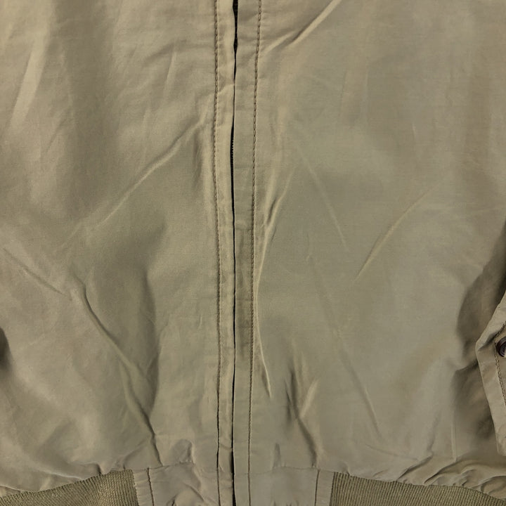 Tommy Hilfiger Swing Top Sports Jacket Men's Size L cotton Beige type Vintage Second Hand