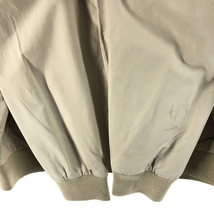 Tommy Hilfiger Swing Top Sports Jacket Men's Size L cotton Beige type Vintage Second Hand