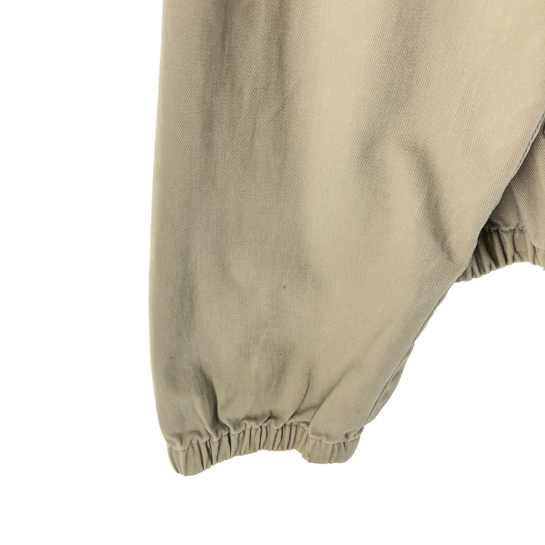 90'S Ralph Lauren POLO by Ralph Lauren Swing Top Sports Jacket Made in USA Men's L size cotton Beige type Vintage Second Hand